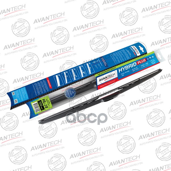 Щетка Стеклоочистителя Гибридная 700Мм (28'') AVANTECH арт. HL28
