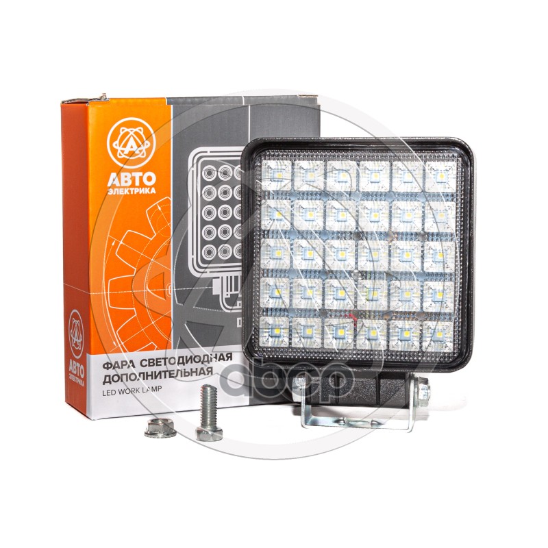 Фара Доп-Ая Ae90s-30Led-42Pc Квадратная, Рассеиваемый Свет, 30 Диодов, 90W,(110Х42х140)12/24V Avtoelectrica Ae90s-30Led-42Pc ...