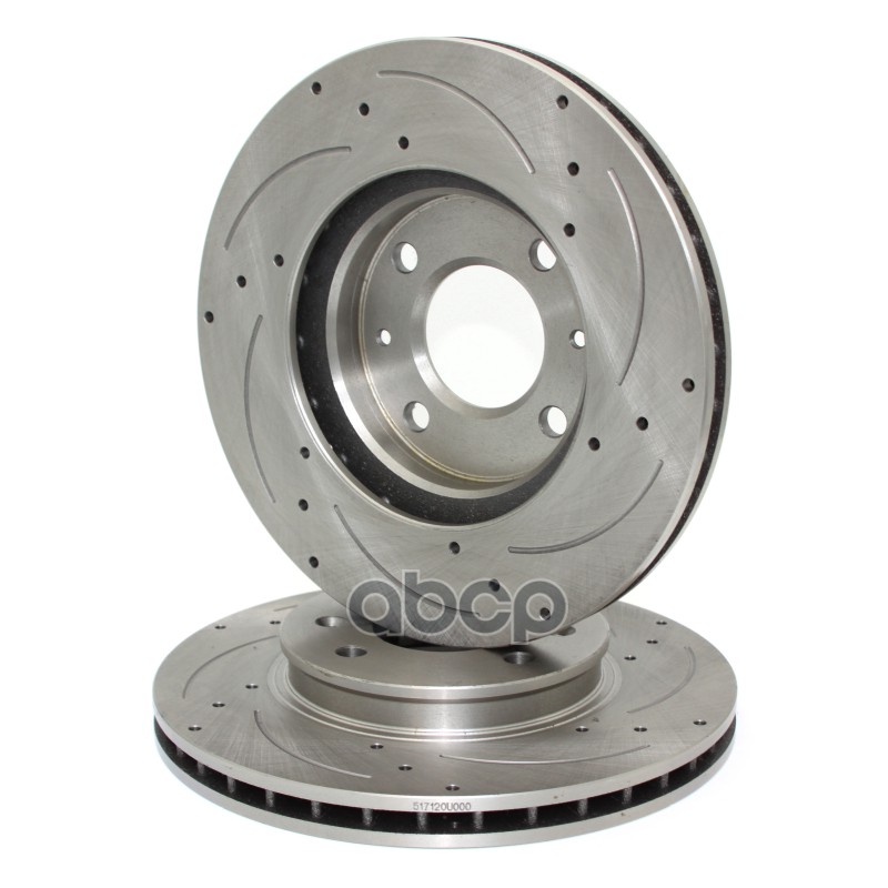 Диск тормозной Hyundai Accent (11-)/i20 (14-)/Solaris (11-)/Kia Rio (11-)  Спорт AVTOREAL арт. AV0028