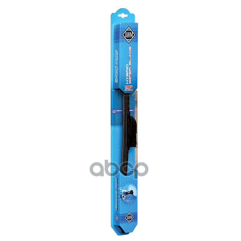 Щетка стеклоочистителя гибридная 475мм крепление Hook AWM арт. 410000035