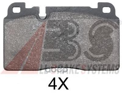 Колодки Тормозные Передние Abs арт. 37959