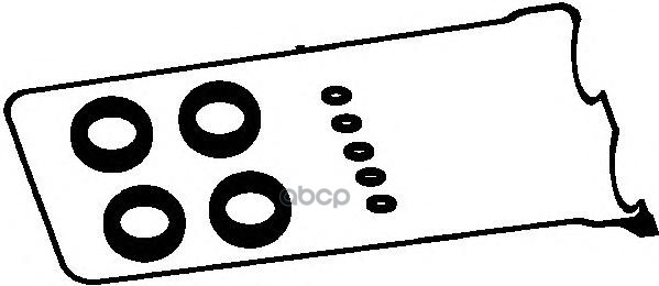 Компл. прокладок клапан. крышки Toyota Paseo 95-5E-FE 1496 Ajusa арт. 56009300