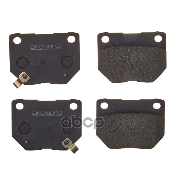 Колодки тормозные дисковые задние ПОДХОДЯТ ДЛЯ NISSAN SKYLINE R32, 300ZX (Z32) AN-302WK Akebono арт. AN-302WK