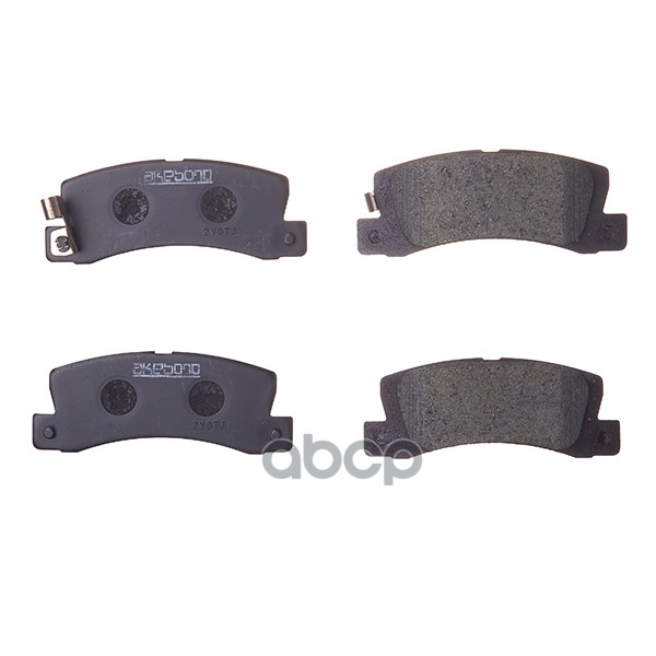 Колодки тормозные дисковые задние TOYOTA CAMRY (_V2_), TOYOTA CORONA СЕДАН (_T21_), TOYOTA CAMRY (_V Akebono арт. AN438WK