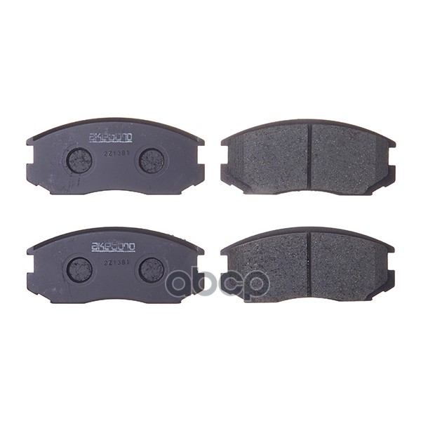 Колодки тормозные дисковые передние ПОДХОДЯТ ДЛЯ Toyota Rush, Toyta Cami/Daihatsu Terios AN-478K Akebono арт. AN-478K