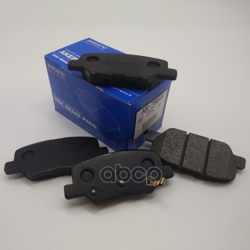 Колодки тормозные дисковые задние MITSUBISHI ASX 12-, OUTLANDER III, MAZDA 6 GJ AN-786WK Akebono арт. AN-786WK