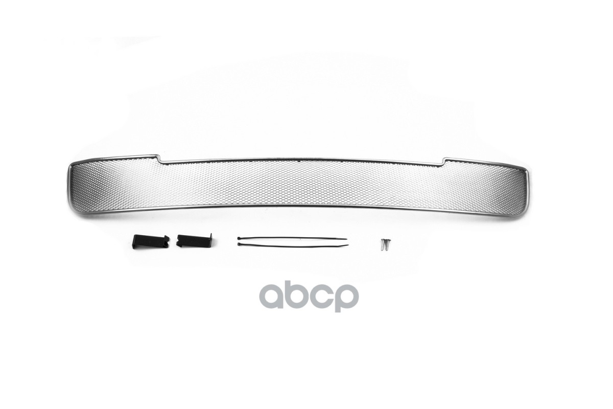 Сетка На Бампер Внешняя Для Chevrolet Captiva 2013-2016, 2 Шт., Хром, 10 Мм / Шевроле Каптива Arbori арт. 01-090413-102