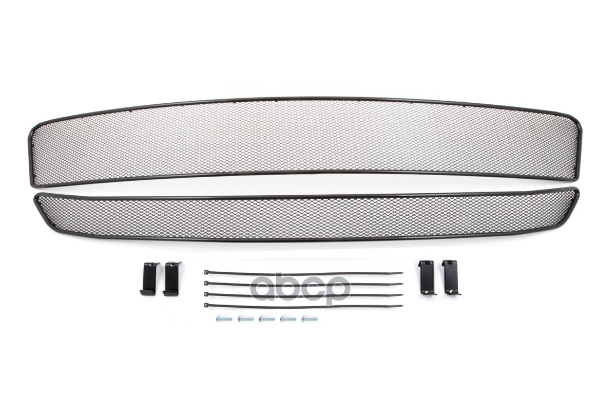 Сетка На Бампер Внешняя Для Kia Seltos 2020-, 2 Шт., Черн., 10 Мм / Киа Селтос Arbori арт. 01-302820-101