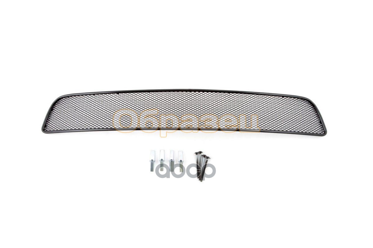 Сетка На Бампер Внешняя Для Mitsubishi Outlander 2018-, 3 Шт., Черн., 15 Мм, Для Автомобилей Без Переднего Парктроника / Митс...