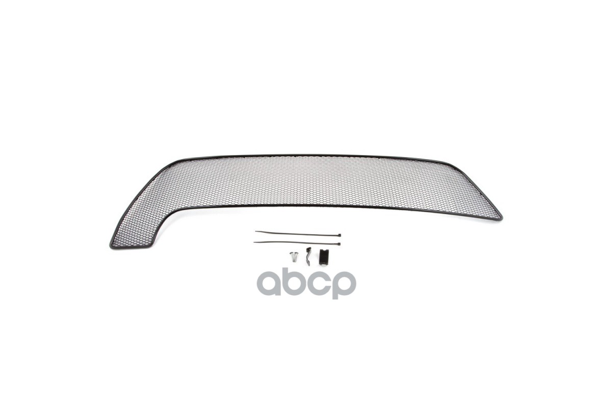 Сетка на бампер внешняя для RENAULT Duster 2015-2021, 1 шт., черн., 15 мм, для комплектаций Privilege/Luxe Privilege / Рено Д...