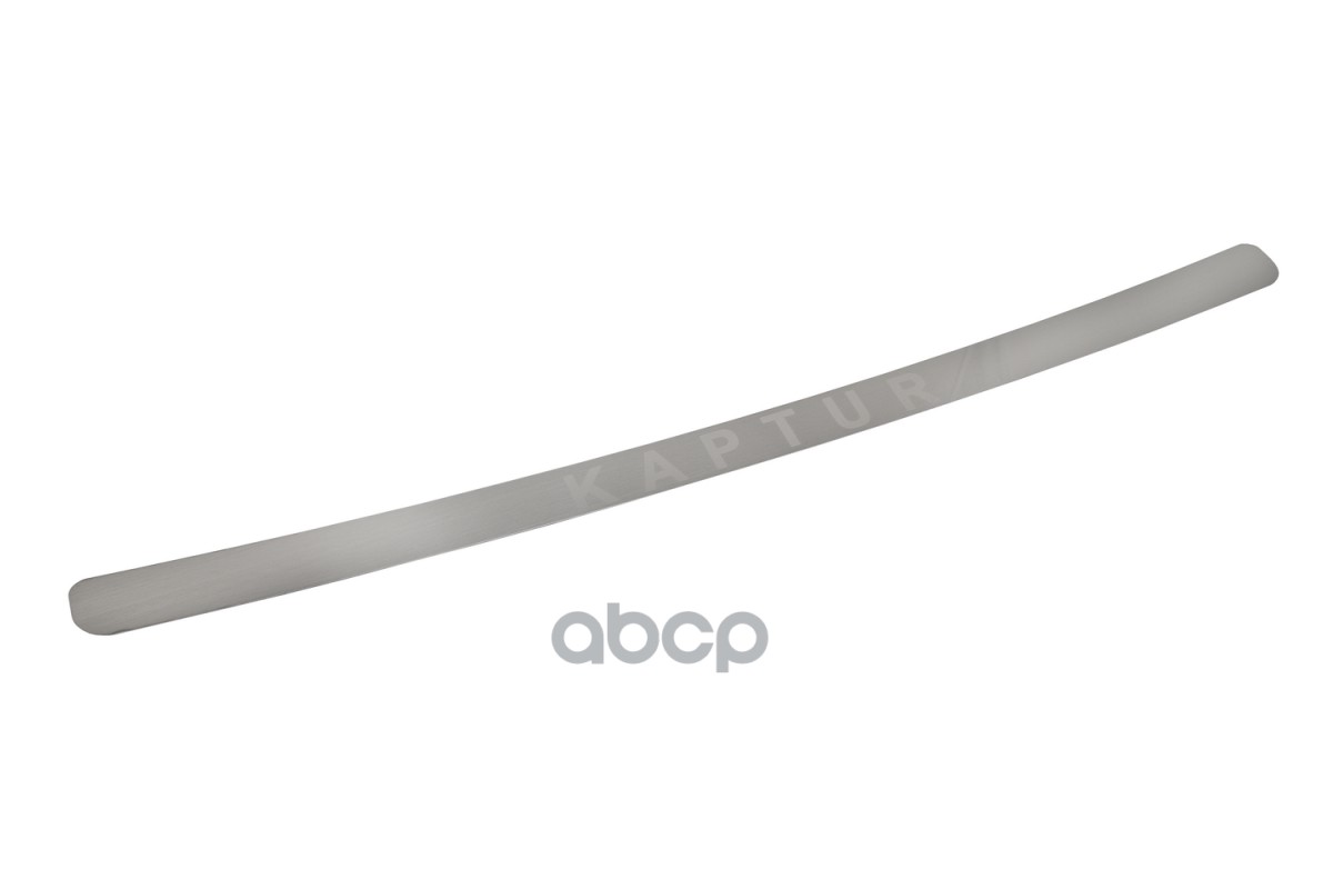 Накладка На Бампер Нерж. Сталь Сатинированная С Логотипом Для Renault Kaptur (16-20, 20-) 1,6 Бен, At / Рено Каптюр Arbori ар...