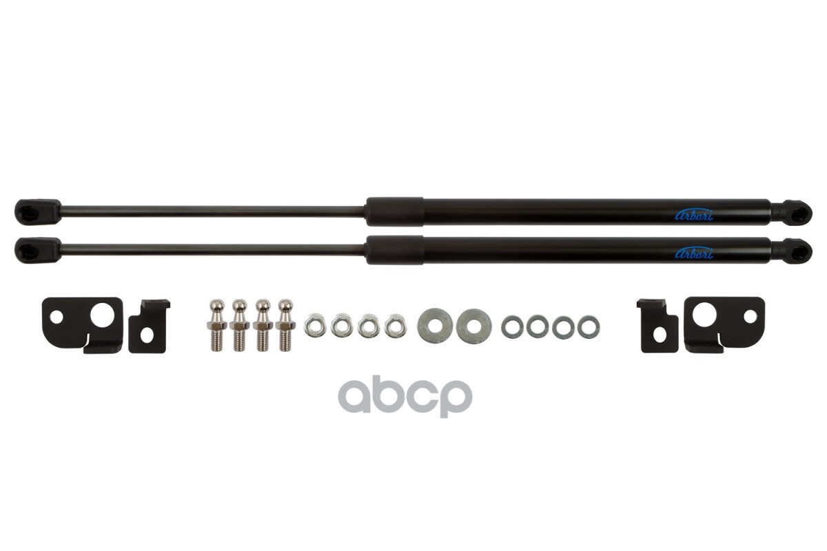 Упоры капота для NISSAN Qashqai (J10), 2010-2013, к-т 2 шт / Ниссан Кашкай Arbori арт. ARBORI.HD.030105