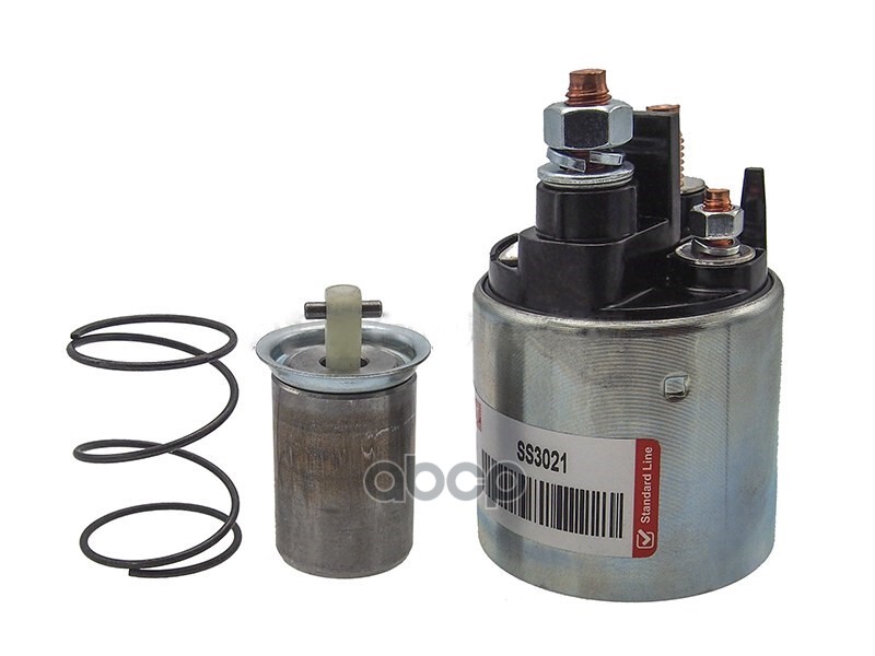 Втягивающее реле стартера CITROEN C1 1.0 05-/PEUGEOT 107 05-/TOYOTA AYGO 1.0 05- 1KR As арт. SS3021