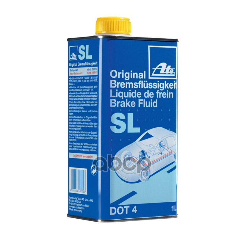 Жидкость Тормозная Dot4  Sl 1Л. Ate арт. 03990158022