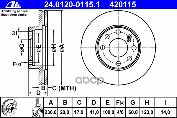 Диск Тормозной Передн, Chevrolet: Aveo Наклонная Задняя Часть 1.2/1.2 Lpg/1.4 08-, Nova 1.4 S 82-93, Nova Наклонная Задняя Ча...