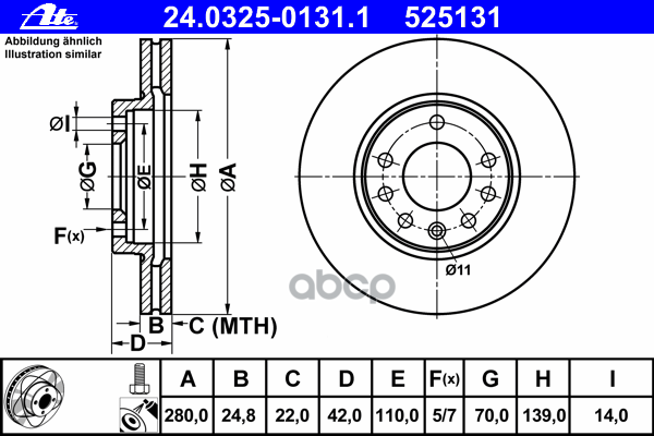 Диск Тормозной Передн, Power Disc, Opel: Astra G Наклонная Задняя Часть 1.6/1.6 16V/1.8 16V/2.0 16V/2.0 Di/2.0 Dti 16V/2.2 16...