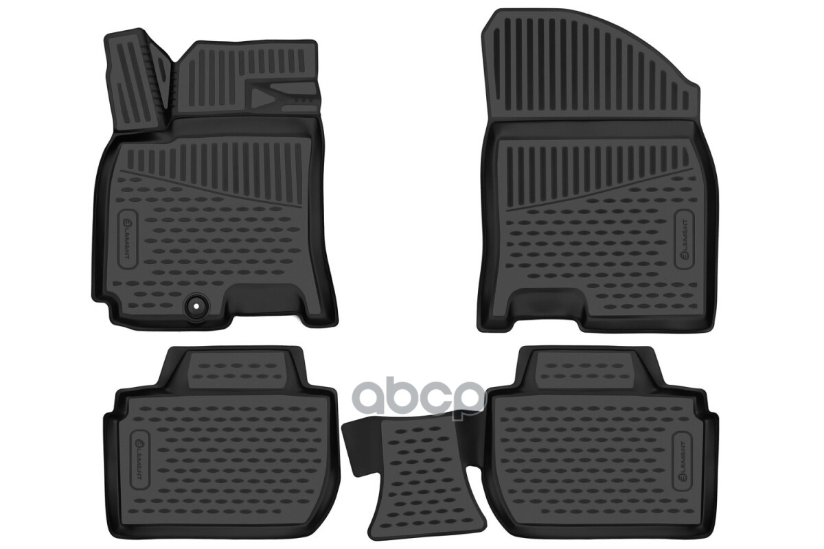 Коврики 3D В Салон Подходят Для Baic U5 2023-, 4Шт. (Полиуретан) / Ю5 Autofamily арт. ELEMENT3DAN0473210K