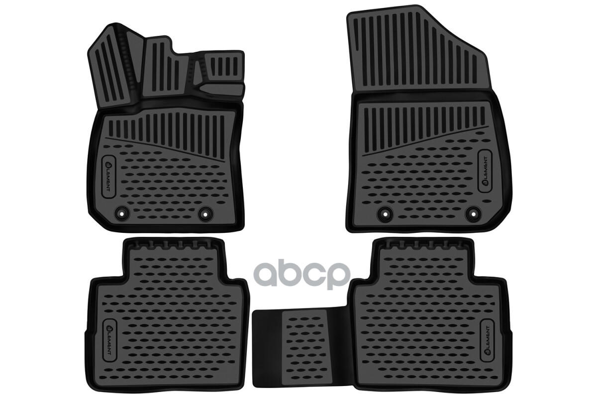Коврики 3D в салон подходят для GEELY Preface 2024 -, Седан, 4 шт. (полиуретан) / Джили Autofamily арт. ELEMENT3DAN0828210K