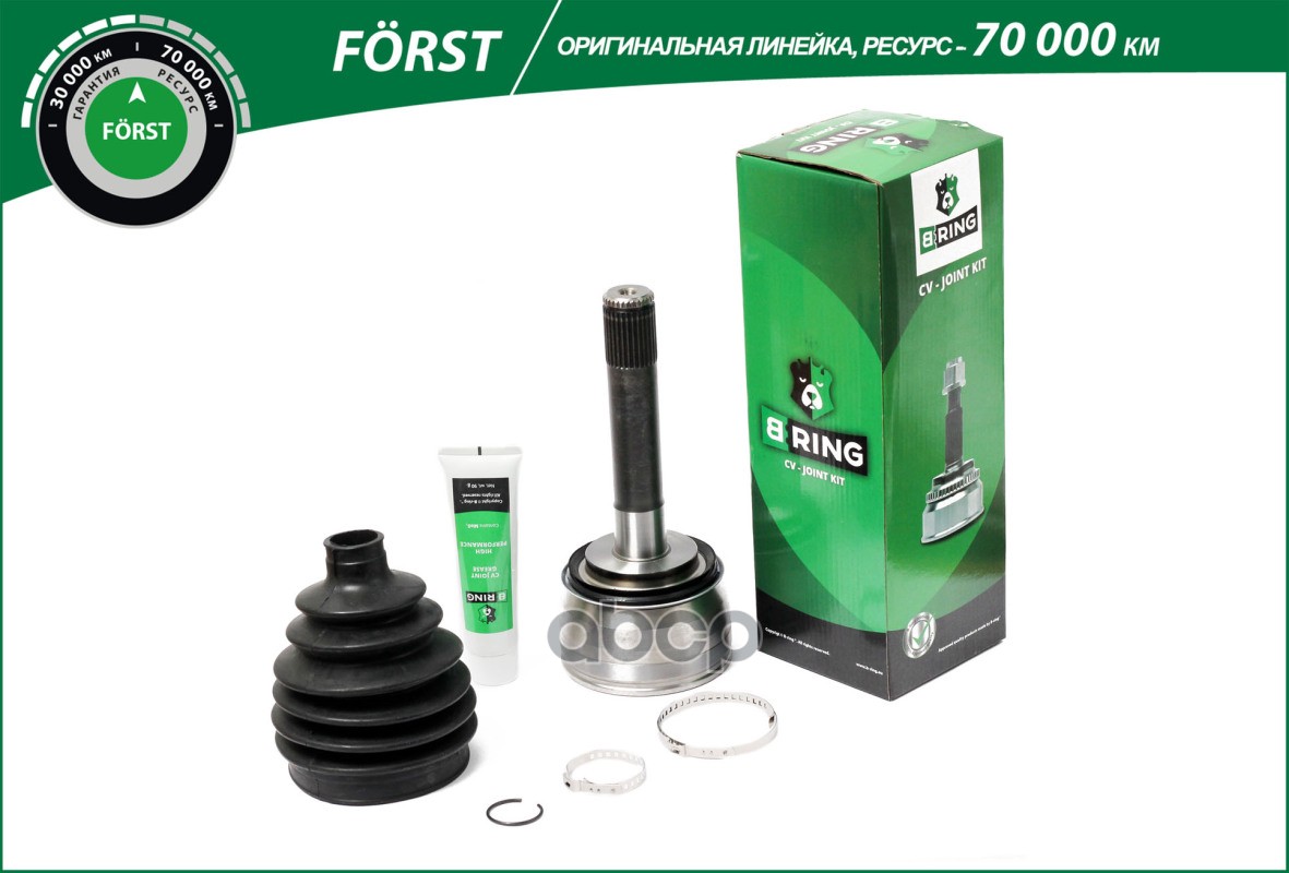 Шрус TOYOTA Land Cruiser (98-) (наруж.) [30/30] (BOC8910) B-RING FORST B-RING арт. boc8910