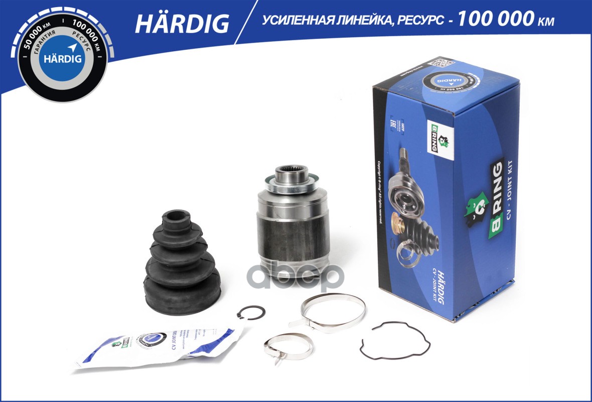 Шрус HYUNDAI Santa Fe (06-) (внутр.) [28/35] (HBIC1825) B-RING HARDIG B-RING арт. hbic1825