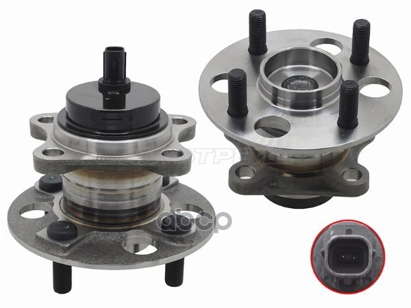 Ступичный узел Toyota Ractis 05-07 / Vitz 05-07 (ABS/ Справа=Слева/ Сзади) BAIKOR арт. BKHB0063