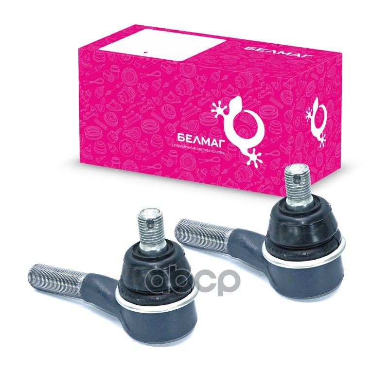 Наконечник крайней тяги рулевой трапеции наружный 2101 Комфорт в сборе (комплект 2 шт.) BELMAG арт. BM0706
