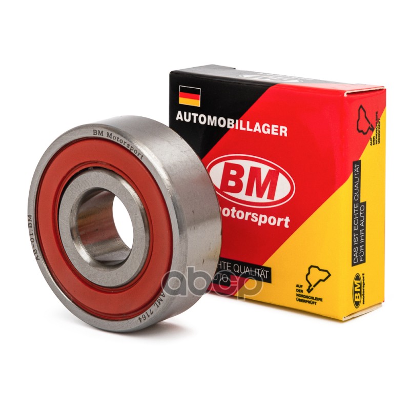 Подшипник генератора передний 15x42x13 AML 7164 ВАЗ 2101-2109 BM-Motorsport арт. AML7164