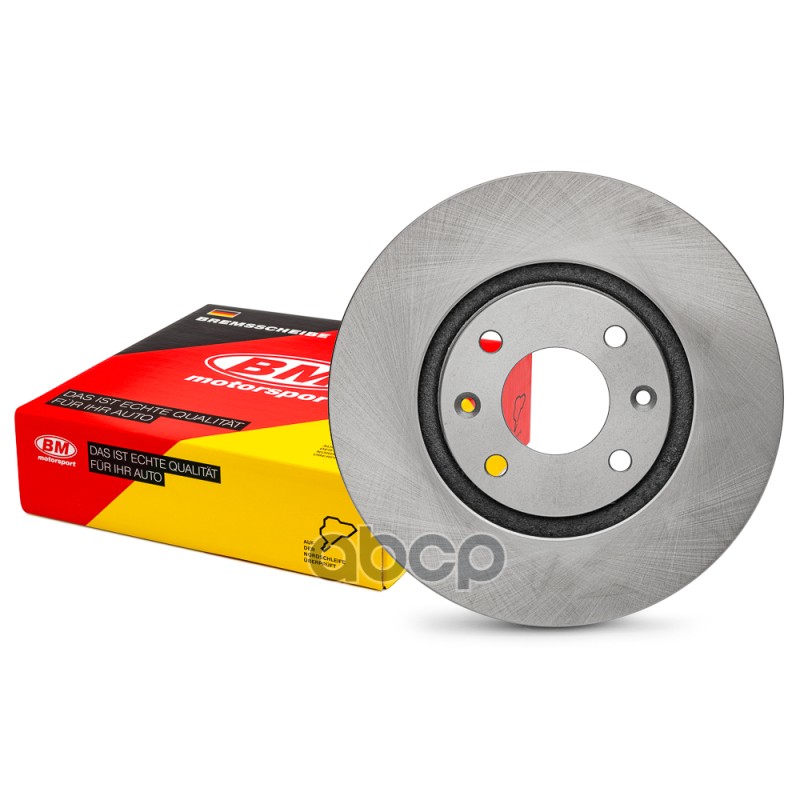 Диск тормозной передний вентилируемый 283X26MM 4/108(1шт.) BM-Motorsport арт. BDV125