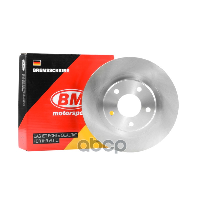 Диск тормозной вентилируемый передний BDV141 CITROEN/PEUGEOT/FIAT C4, C-CROSSER, 4007, ASX, LANCER, OUTLANDER BM-Motorsport а...