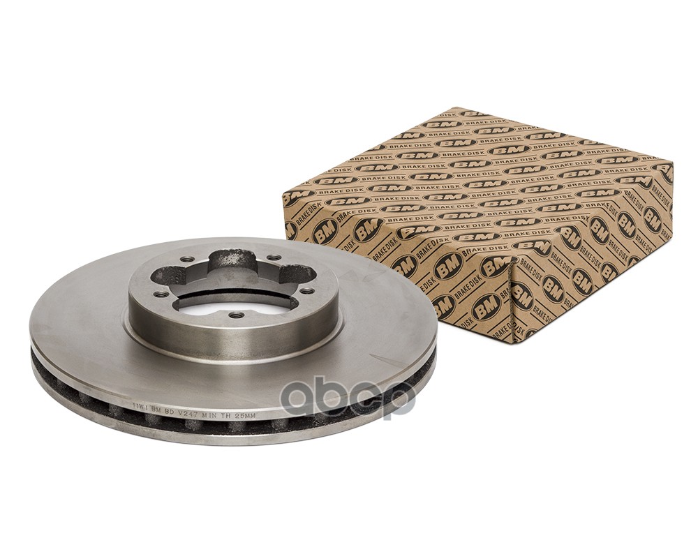 Диск тормозной вентилируемый (1шт.)  BDV247 BM-Motorsport арт. BDV247