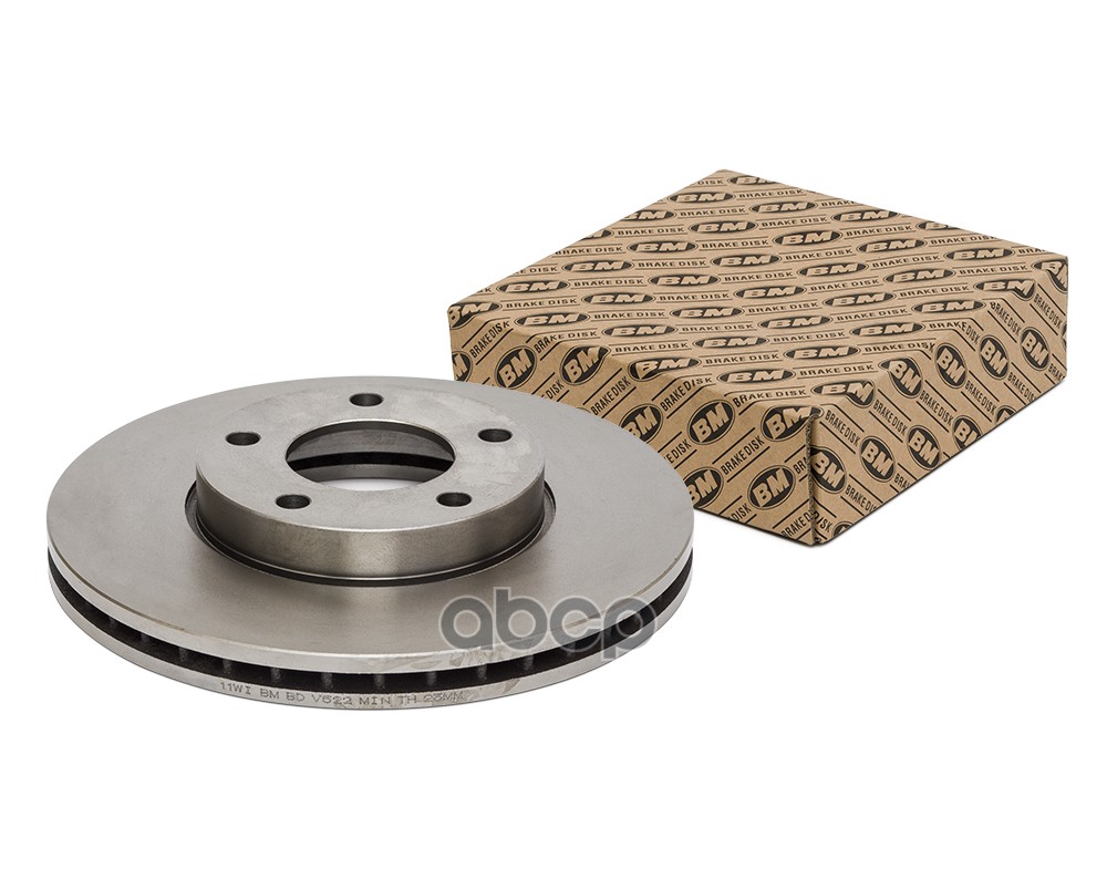 Диск тормозной передний вентилируемый (1шт.) BM-Motorsport арт. BDV522