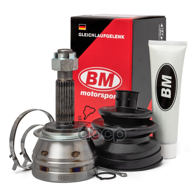 Шрус наружный с пыльником, 8V BM-Motorsport арт. CV4030