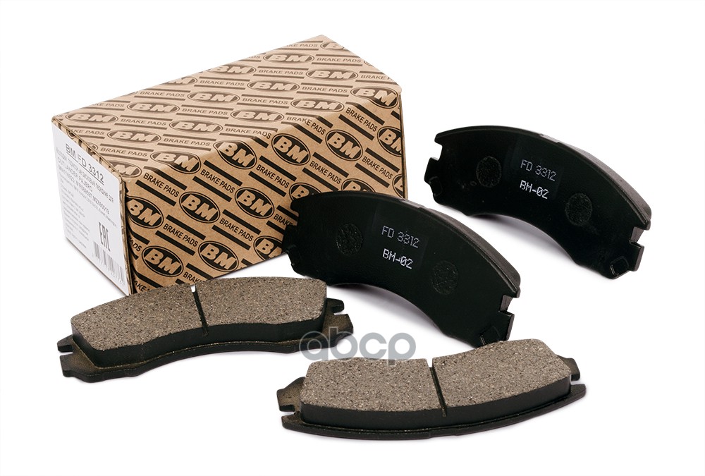 Колодки тормозные дисковые перед BM-Motorsport арт. FD3312
