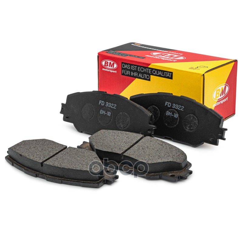 Колодки тормозные дисковые передние FD3322 BM-Motorsport арт. FD3322