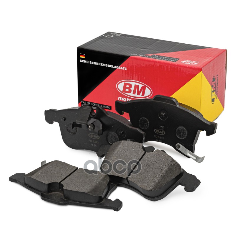 Колодки тормозные дисковые передние FD3342 BM-Motorsport арт. FD3342