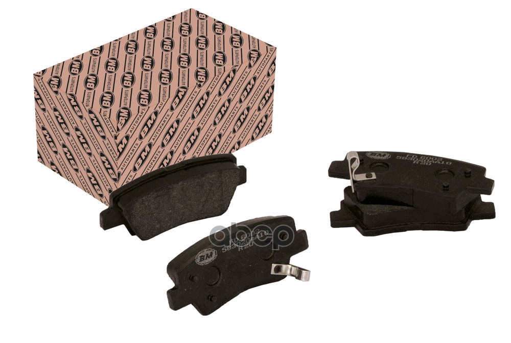 Колодки тормозные дисковые зад BM-Motorsport арт. FD6002