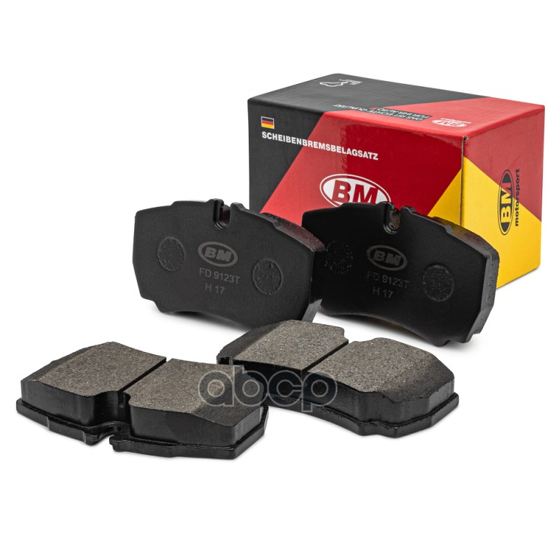 Колодки тормозные дисковые зад BM-Motorsport арт. FD9123T