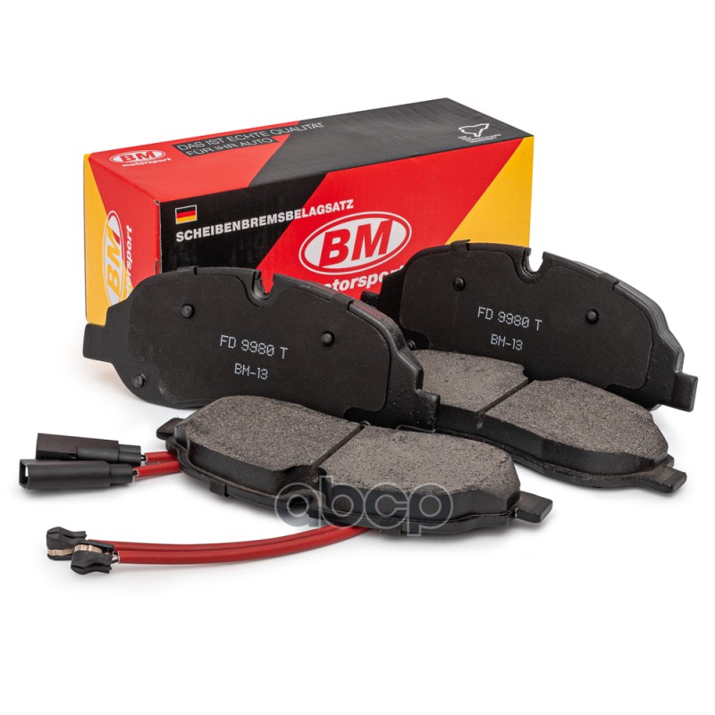 Колодки тормозные дисковые перед BM-Motorsport арт. FD9980T