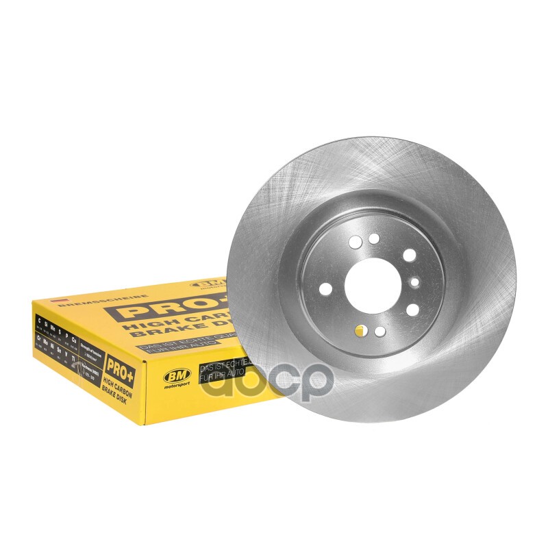 Диск тормозной высокоуглеродистый вентилируемый передний MERCEDES-BENZ ML II (W164) WI-P0027 BM-Motorsport арт. WI-P0027