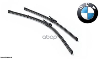Щетка стеклоочистителя 650/500 мм бескаркасная комплект 2 шт BMW 61 61 2 458 017 BMW арт. 61 61 2 458 017