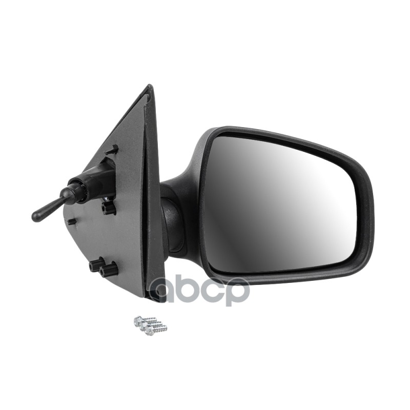 Зеркало боковое RENAULT Logan 2/Sandero 2014 трос правое в сборе BOLK BBW307014 BOLK арт. BBW307014