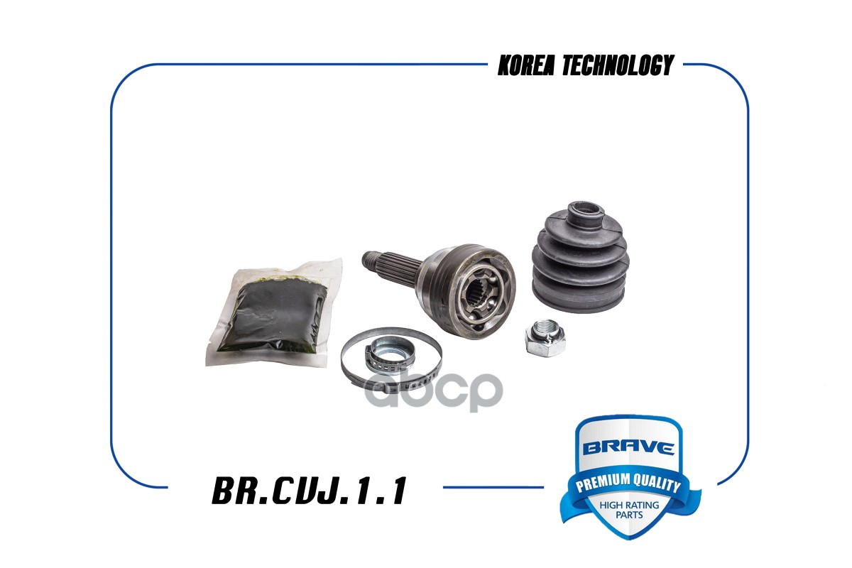 Шрус внешний 96273570 BR.CVJ.1.1 Matiz без ABS [19x46x23] BR.CVJ.1.1 BRAVE арт. BR.CVJ.1.1