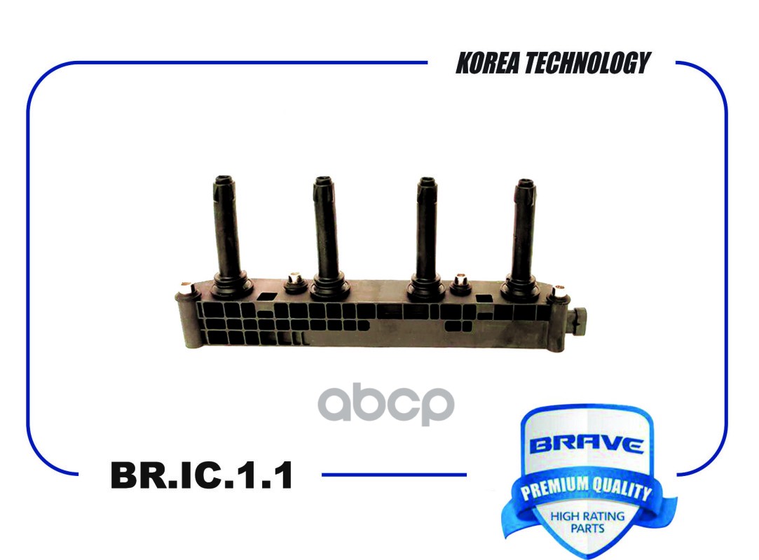 Катушка зажигания 96415010 BR.IC.1.1 Lacetti, Optra, Nubira BRAVE арт. BRIC11