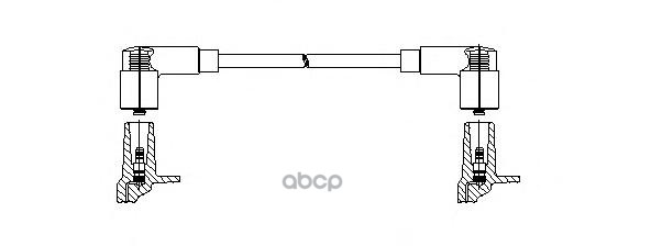 Провод высоковольтный Audi/Seat/Skoda/VW BREMI арт. 114/47