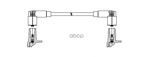 Провод Высоковольтный Audi/Seat/Skoda/Vw BREMI арт. 114/55