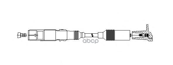 Провод Высоковольтный Audi/Seat/Vw 30Cm BREMI арт. 171/30
