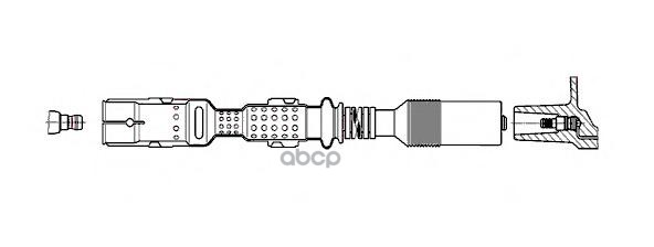 Провода в/в к-т Mercedes E/G/M/S/SL/CLK BREMI арт. 197e29