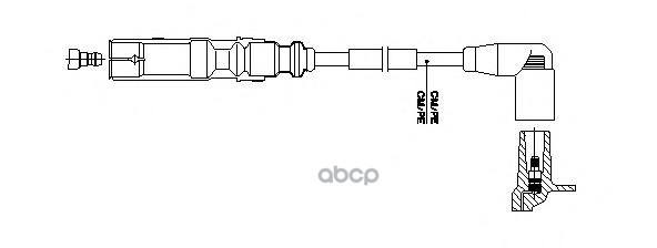 Провод Высоковольтный Audi/Vw BREMI арт. 1a22e65