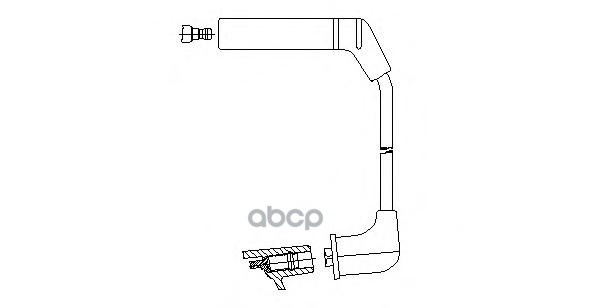 Провод Высоковольтный Chrysler/Daewoo/Hyundai/Mitsubishi BREMI арт. 349/65