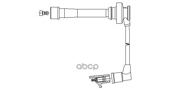 Провода В/В К-Т Mitsubishi Galant 1.8 -96 BREMI арт. 386/30